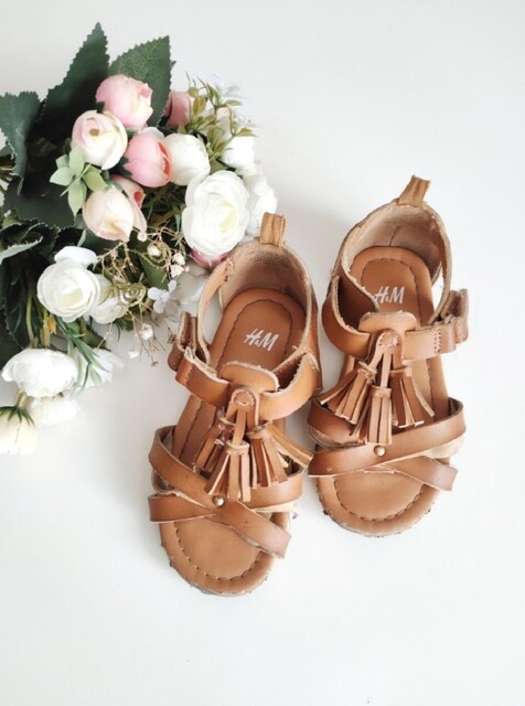 h&m baby 24 yazlık ayakkabı sandalet kız çocuk