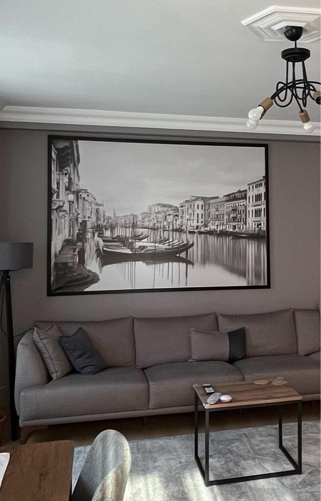 ikea björksta canal grande duvar tablosu - 2
