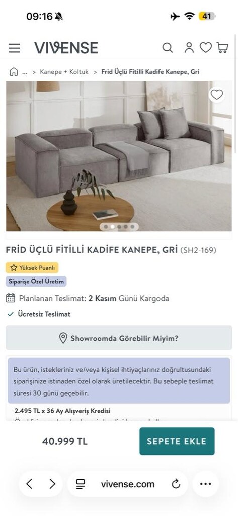 3’lü koltuk ve 2’li puf - 5