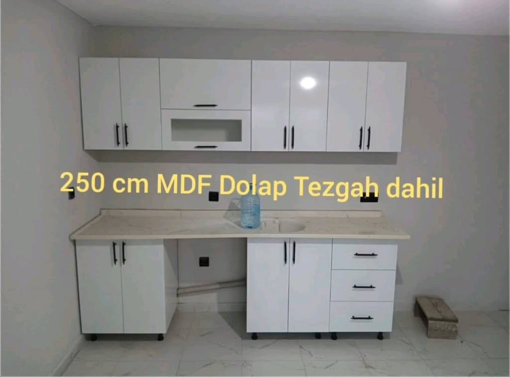 SIFIR MUTFAK DOLABI TEZGAH DAHİL - 6