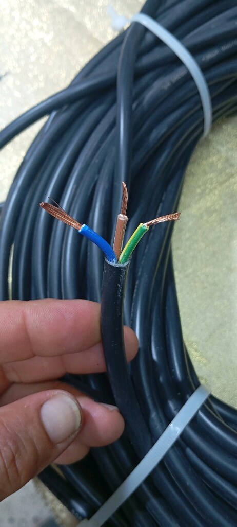 Sıfır 3x1.5 lük elektrikkalbosu..50 metredir - 5