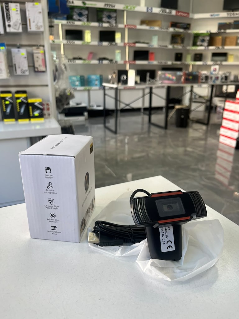 Full HD 1080p Mikrofonlu Webcam - Tak Çalıştır Web Kamerası - 3