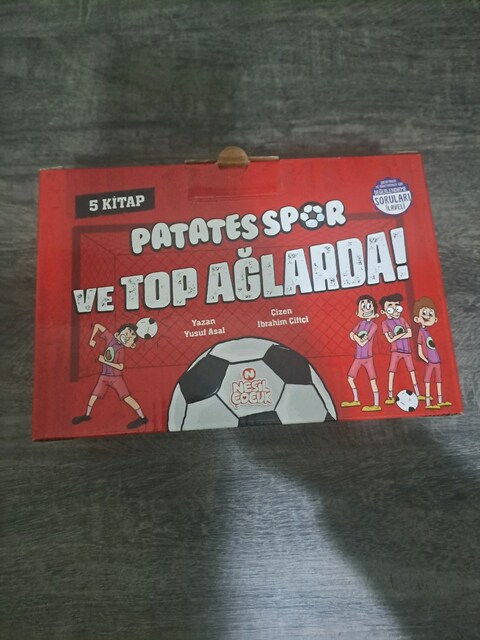 patates spor top ağlarda