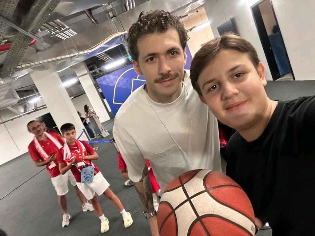 imzalı basketbol topu - 5