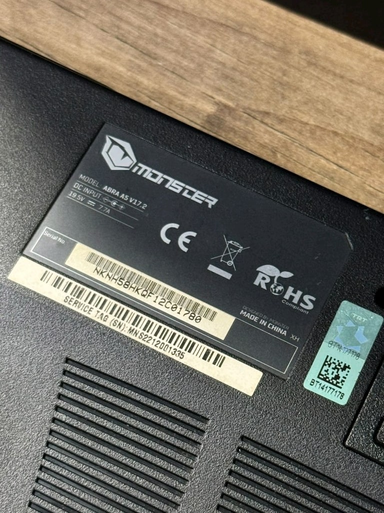 MONSTER RTX 3050TI İ5 11400F 16GB RAM 512 M2SSD TEMİZ LAPTOP - 6