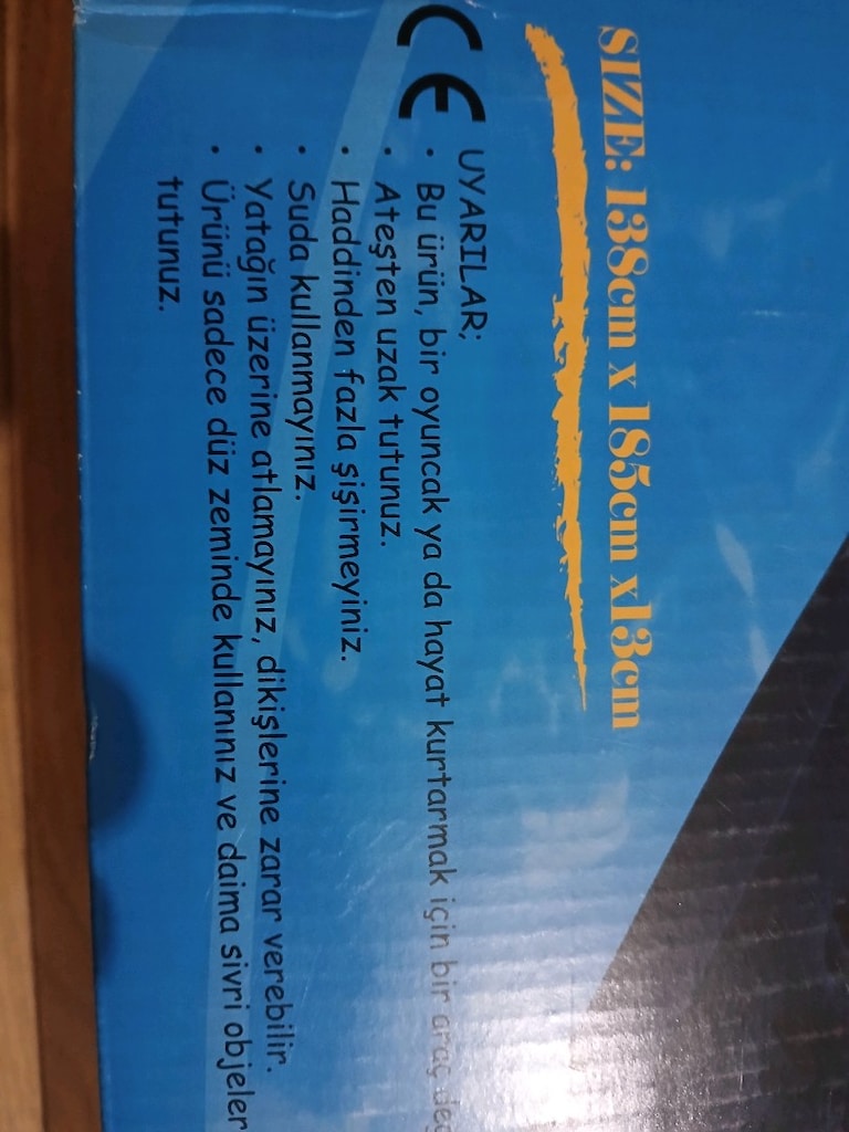 şişme yatak 2 kişilik - 6