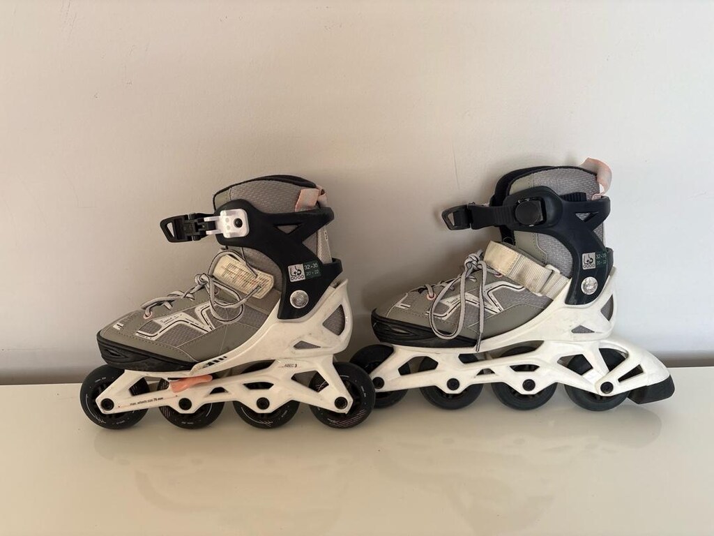 DECATHLON OXELO 32-35 NUMARA 3 AŞAMALI ÇOCUK PATEN - 3