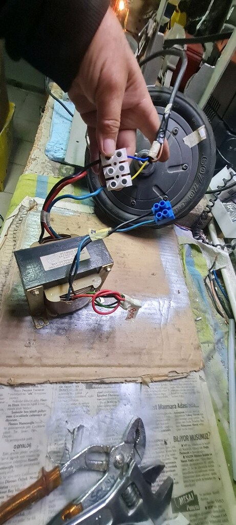250 watt scooter motoru - 2