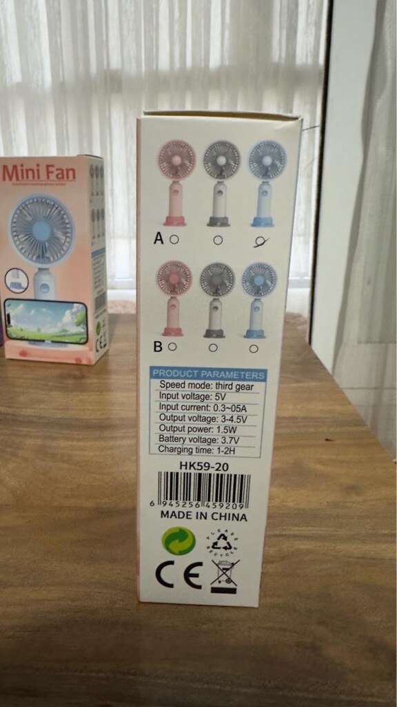 Mini El Fanı Sıfır sarjlı Son fiyat - 10