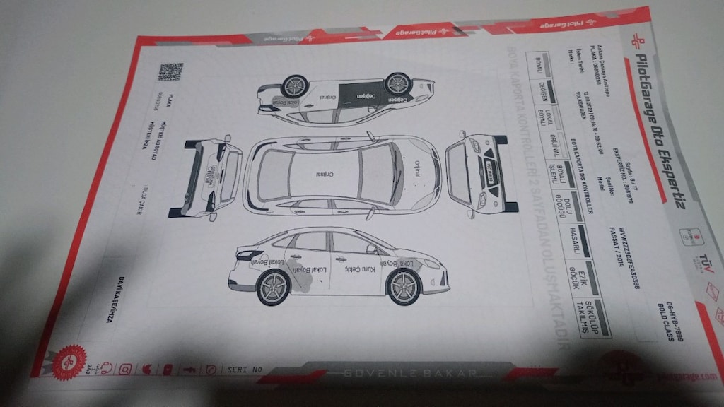 2014 model olup 2015 mart çıkışlı passat 1.6TDI blue motion hatasız - 8