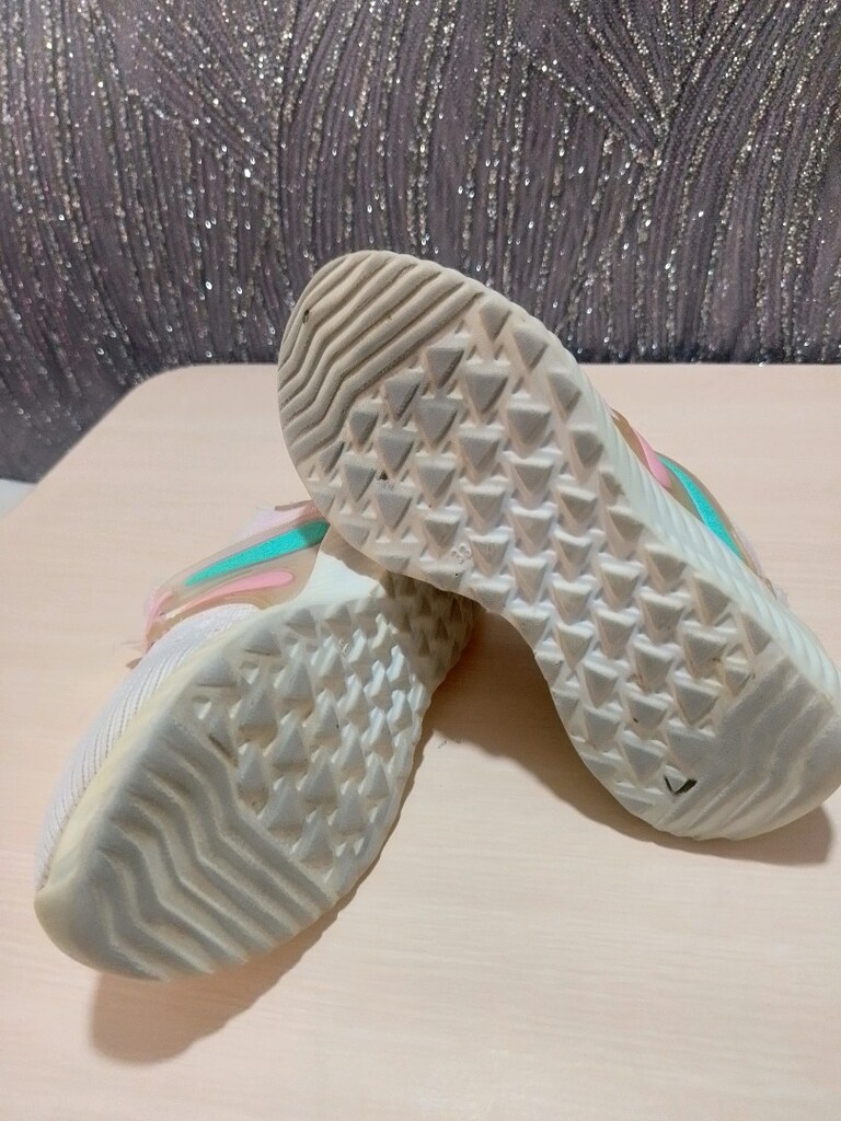 Pembe Örgü Kız Çocuk Sneaker...33 numara - 7