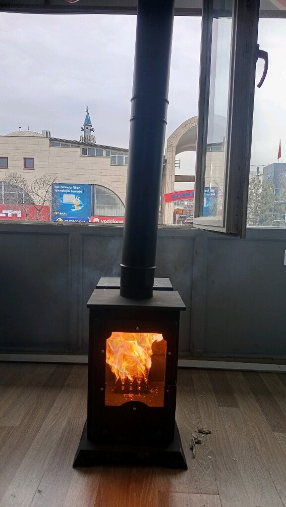 MİNİ ŞÖMİNE PELET SOBASI - 2