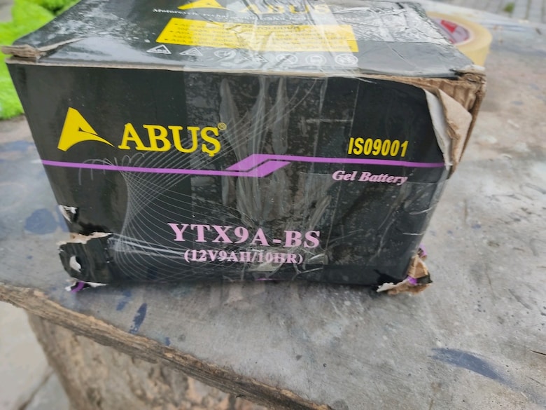 MOTOSİKLET AKÜSÜ 12 VOLT 9 AMPER JEL AKÜ SIFIR - 3