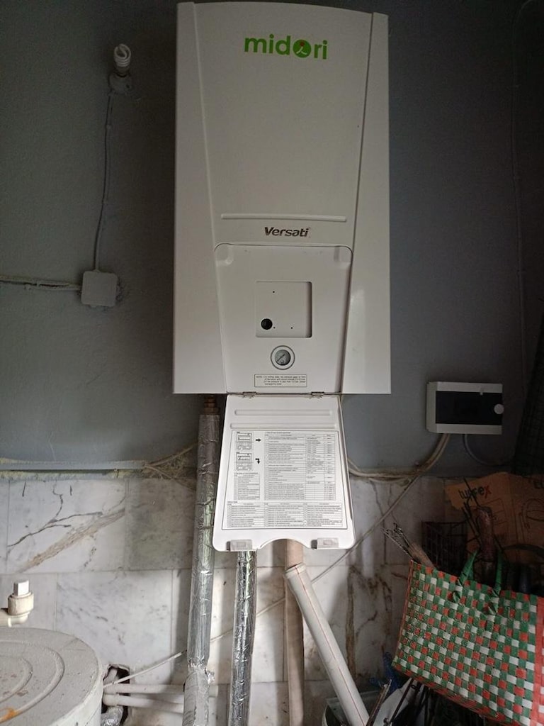 MİDORİ 16 kw Isı pompası tüm bakımları yapıldı (gree) - 4