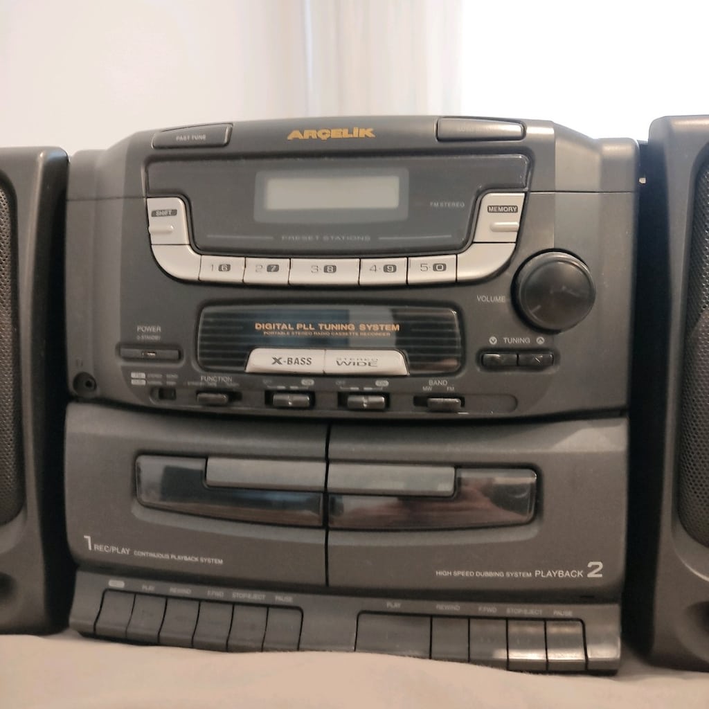 Arçelik müzik seti kasetçalar - 3