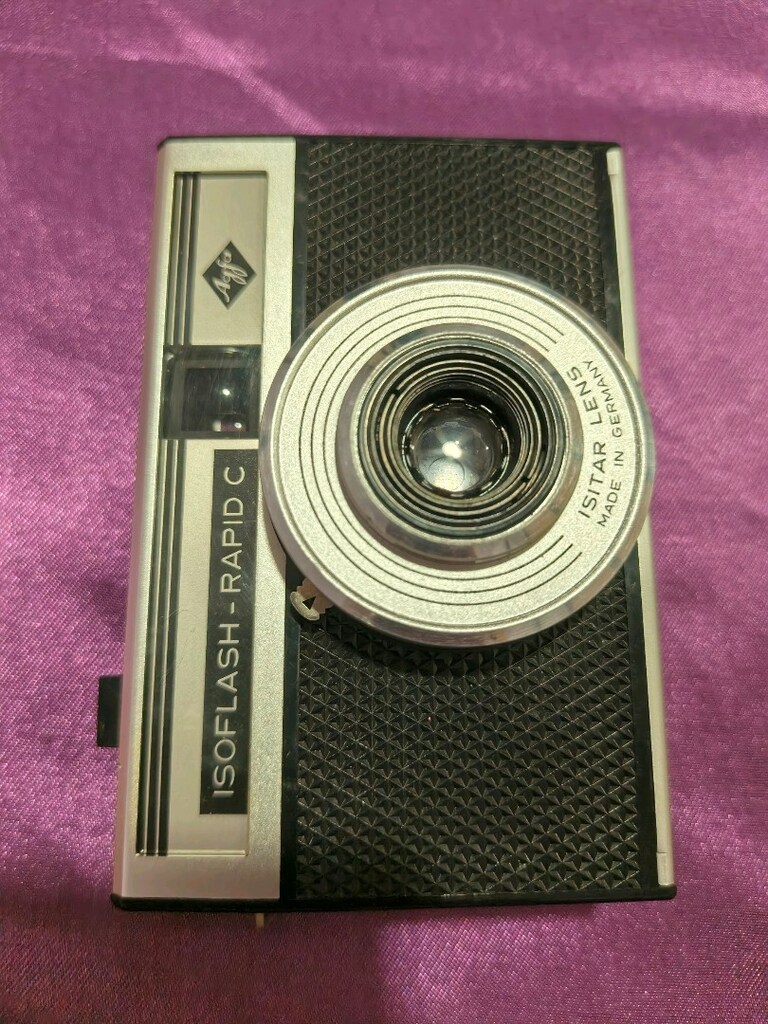 AGFA ISOFLASH RAPID C - Alman Üretimi Vintage Fotoğraf Makinesi - 2