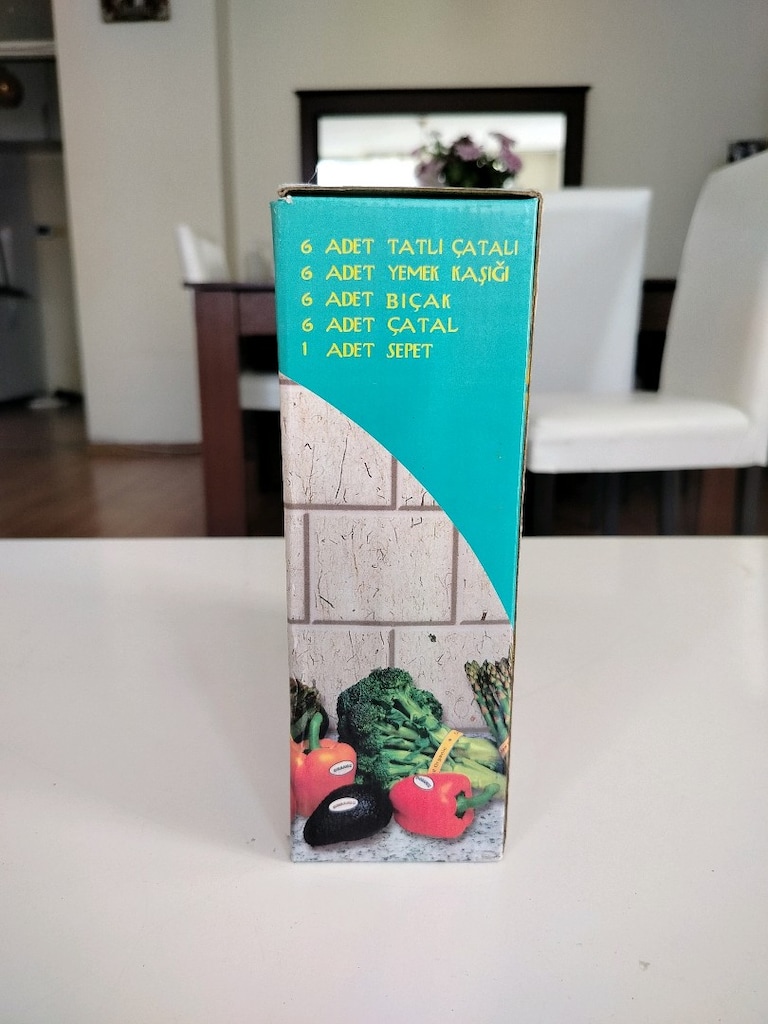 Ahşap saplı çatal kaşık takımı - 3