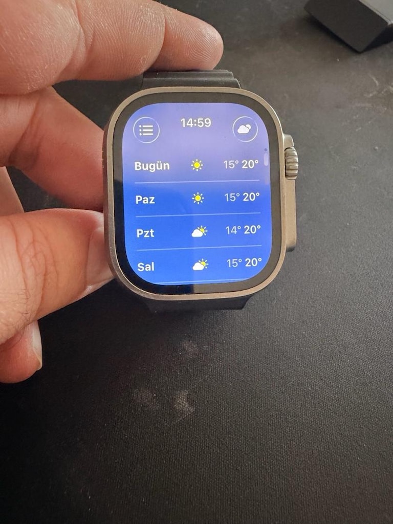 Apple Watch Ultra [2], 49 mm natürel titanyum kasa - 2