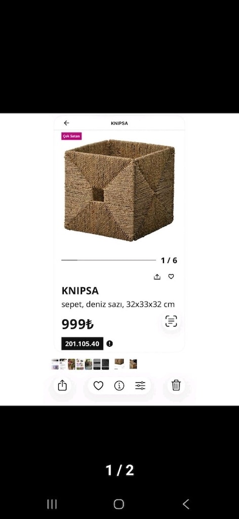 kkea hasır kutu kınıpsa - 3