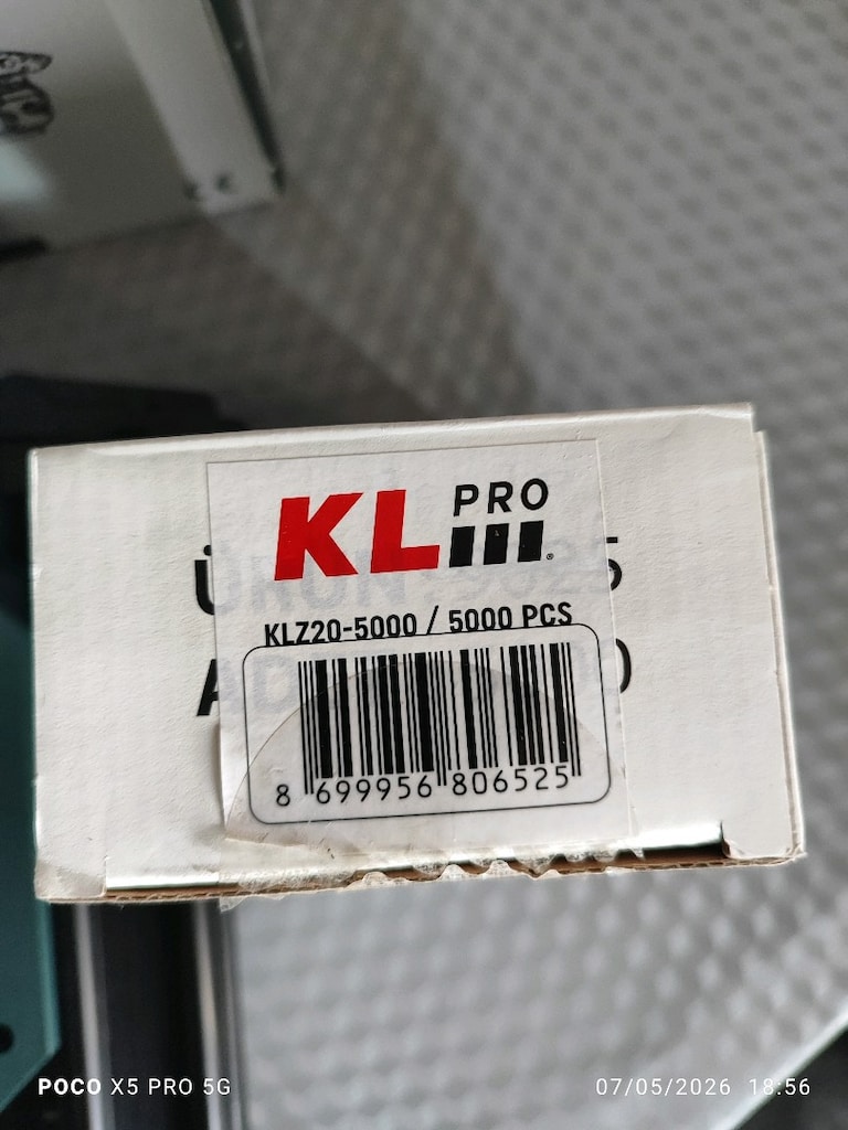 KLPRO 5000 adet zımba teli yanında çivi tabancası hiç kullanamamışt - 6