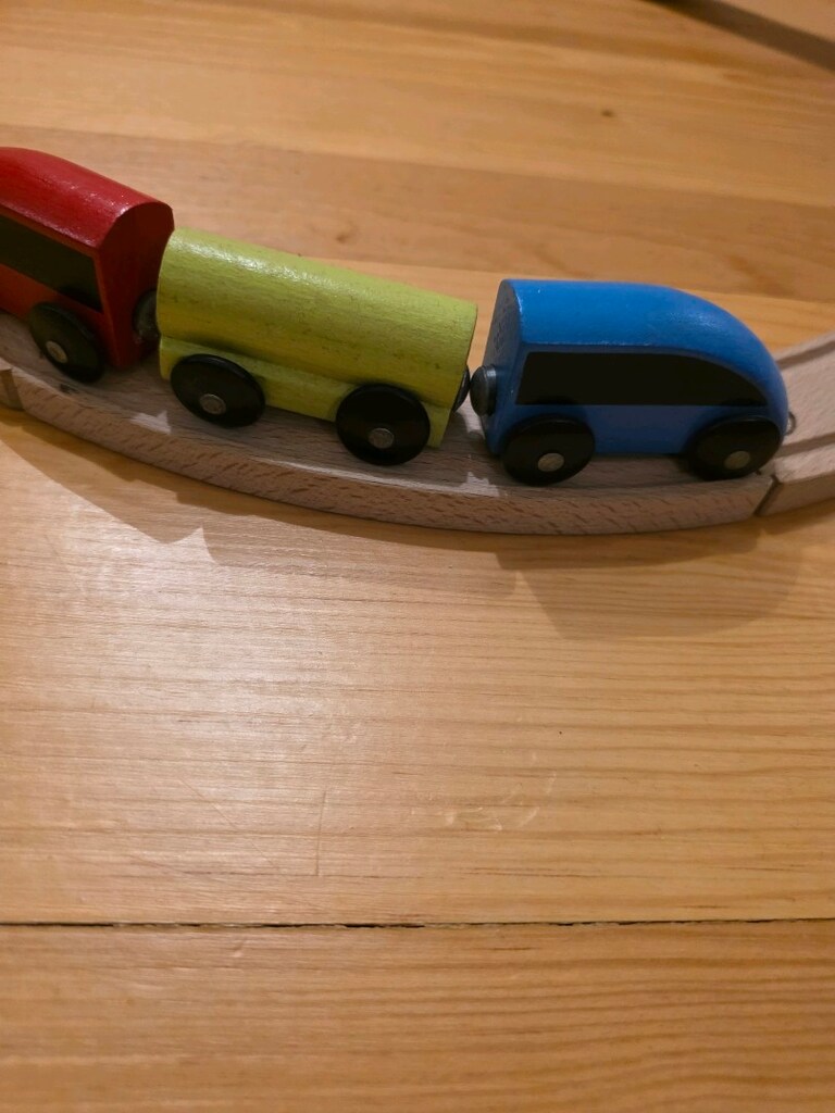 ikea ahşap tren seti - 2