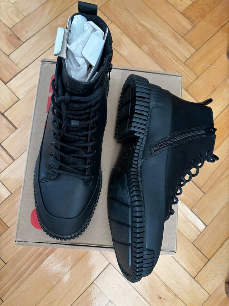 Camper Pix Bot Siyah 42 %100 deri - 6