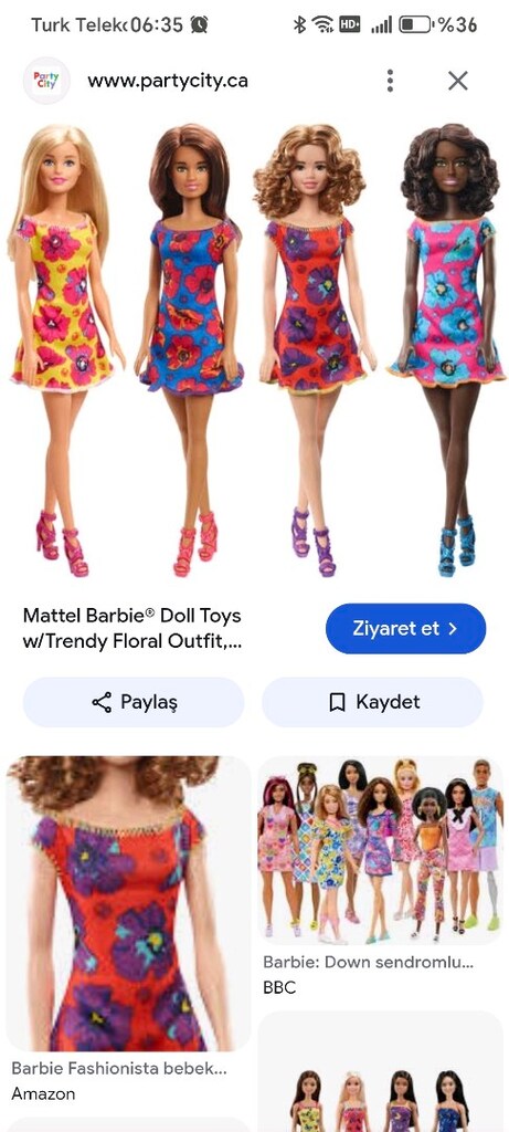 Barbie Orjinal bebek - 2