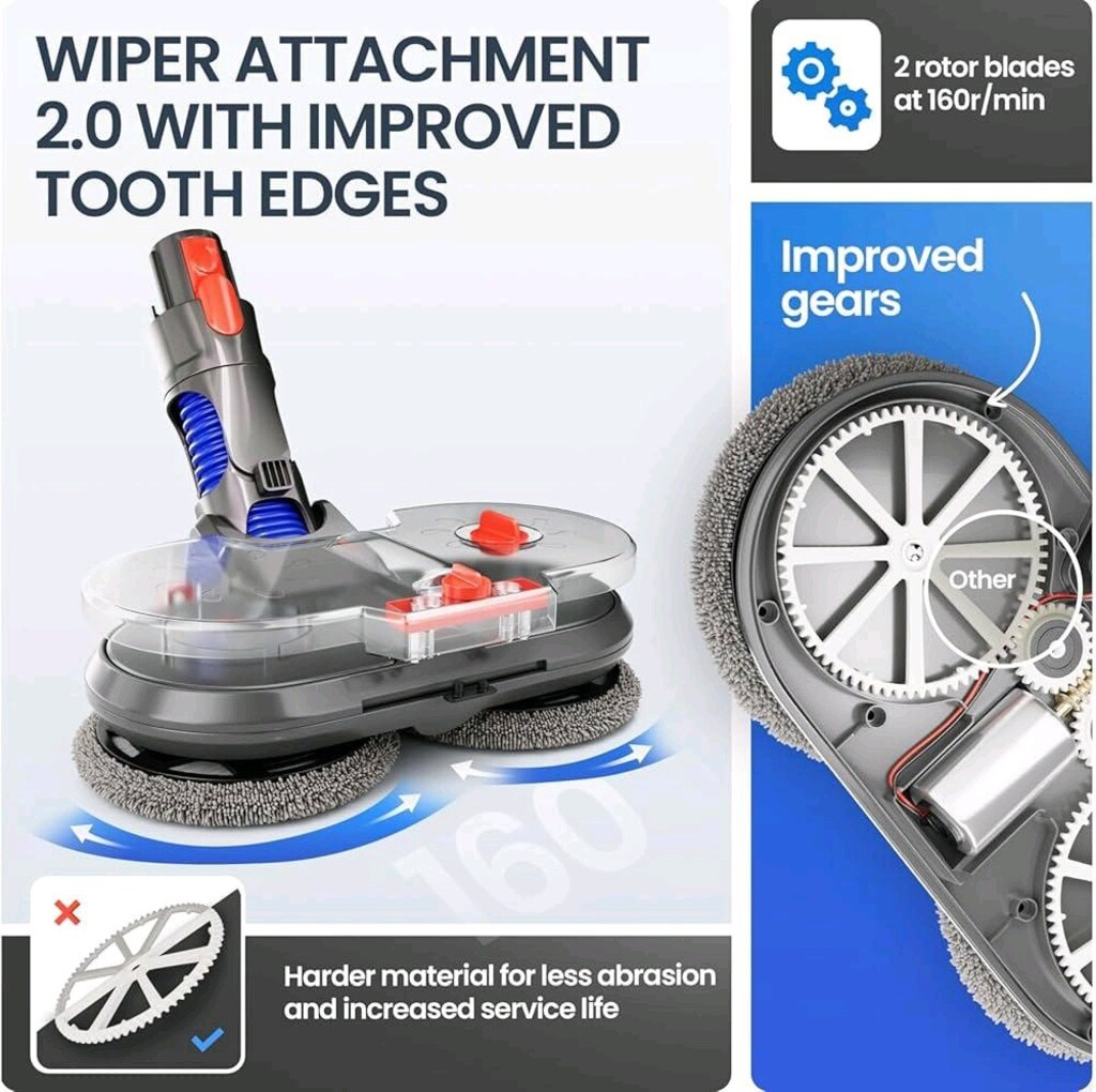 Dyson uygun elektrikli paspas apartı - 4