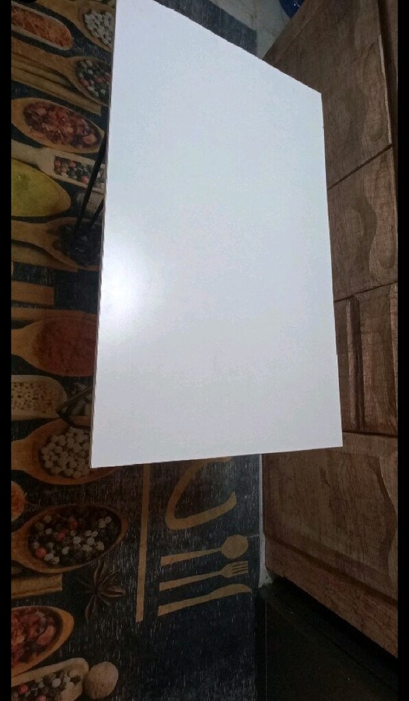 Metal Ayaklı Beyaz Masa – Çalışma / Laptop / Mutfak Masası - 3