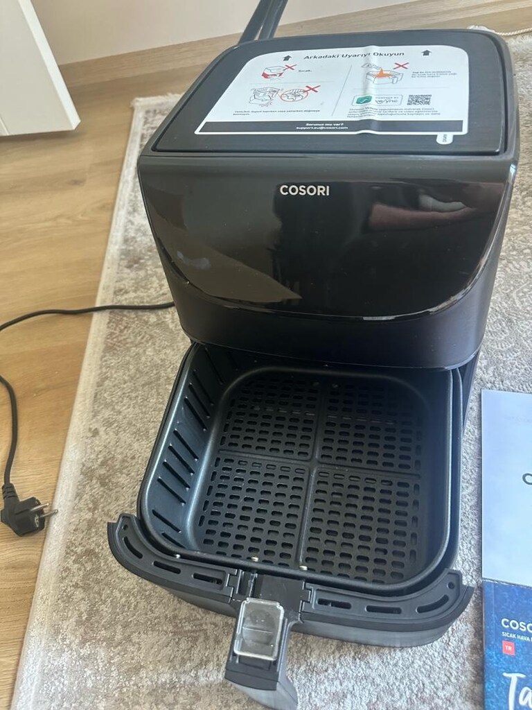 COSORİ Airfryer 5,5 L, 0 ayarında - 6