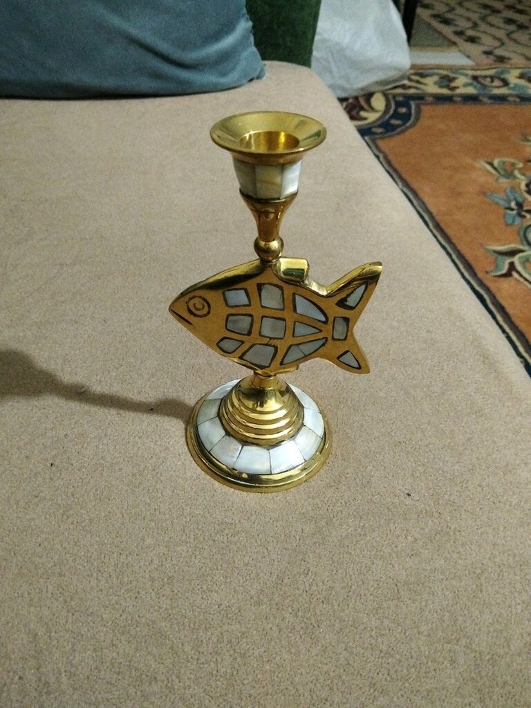pirinç, sedefli şamdan - 2