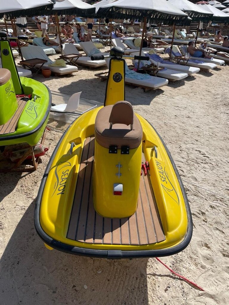 seajoy elektrikli deniz vespası