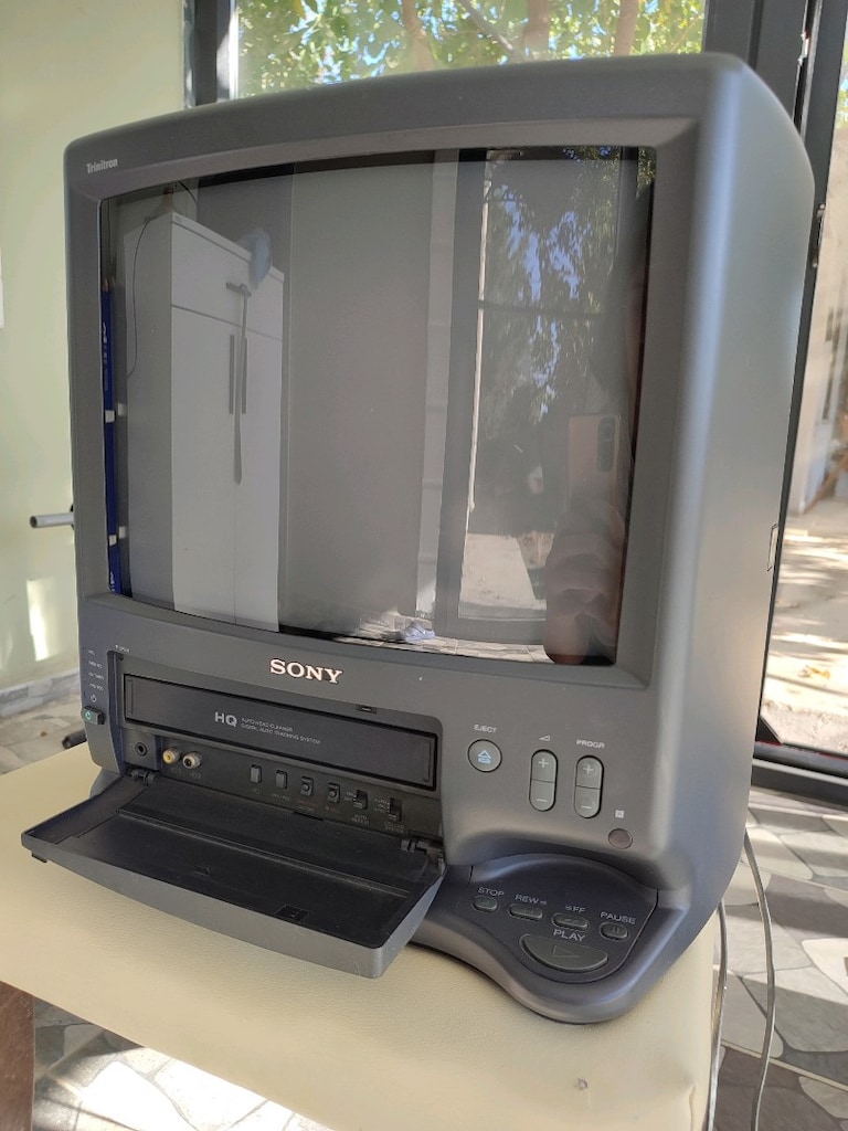Sony CRT Tüplü VHS Kasetçalar Girişli Retro Gamer Monitör - 3