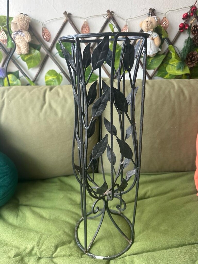 4’lü Ferforje Set Tek Fiyat (Semsiyelik,Mumluk,Saksilik,Samdan) - 2