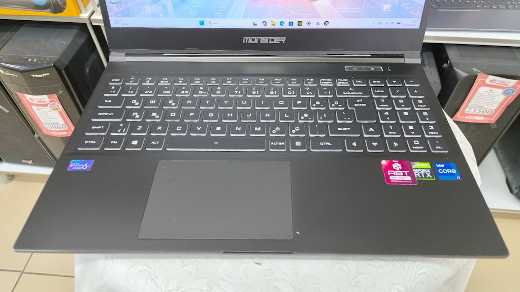 ABT BİLİŞİM - Monster Abra A5 I7-11800h 16 Gb 512 Gb M2 Rtx 3050 - 5