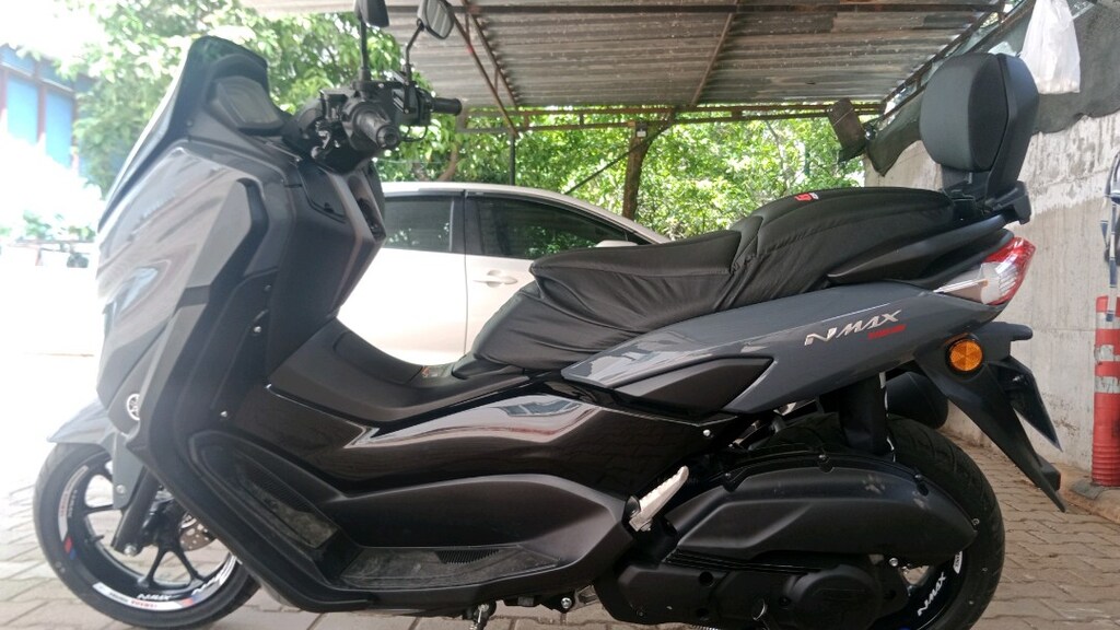 2024 YAMAHA NMAX 155 LİK HATASIZ ÇİZİKSİZ DÜŞÜK KM.3.800KM. AKSESUARLİ - 8