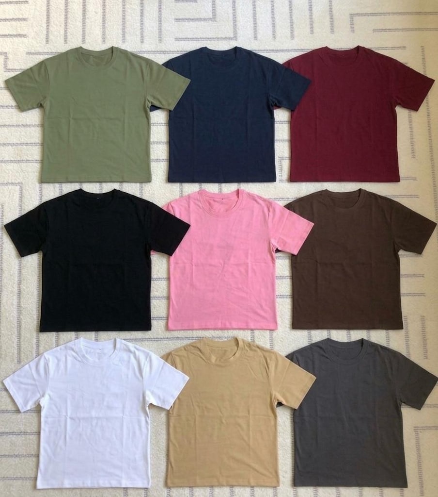 Toptan Unisex Oversize Tişört(300 Adet) - 2