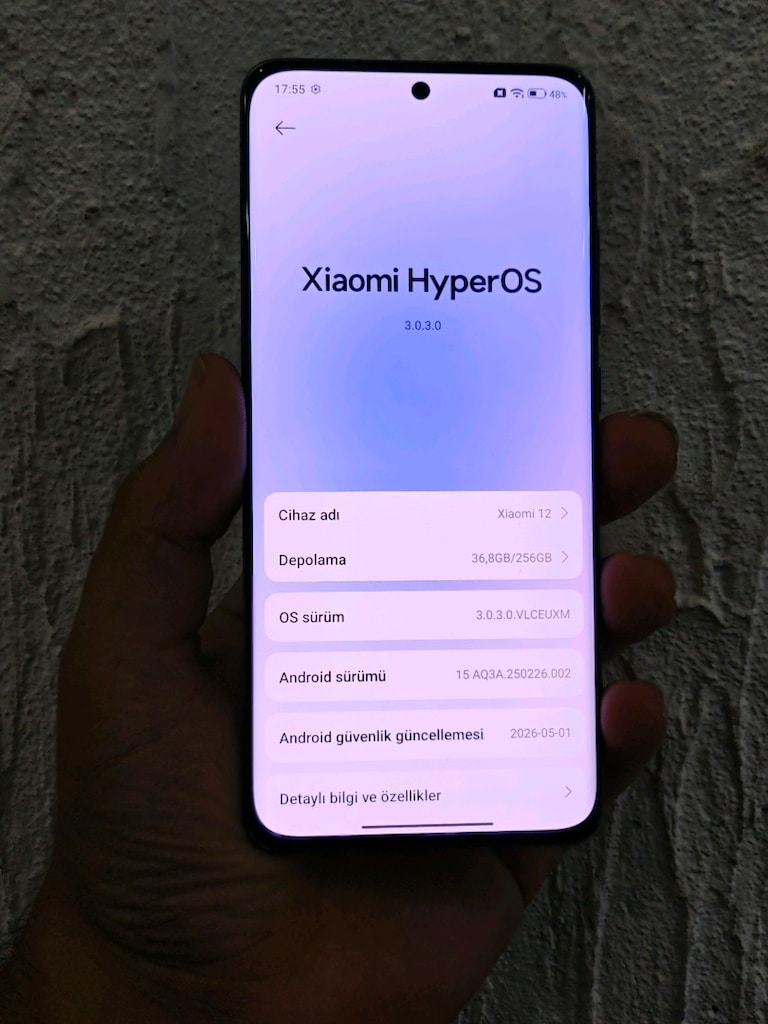 XIAOMI 12 | 256 GB/8 GB Ram - Kalıcı Kayıtlı... - 2