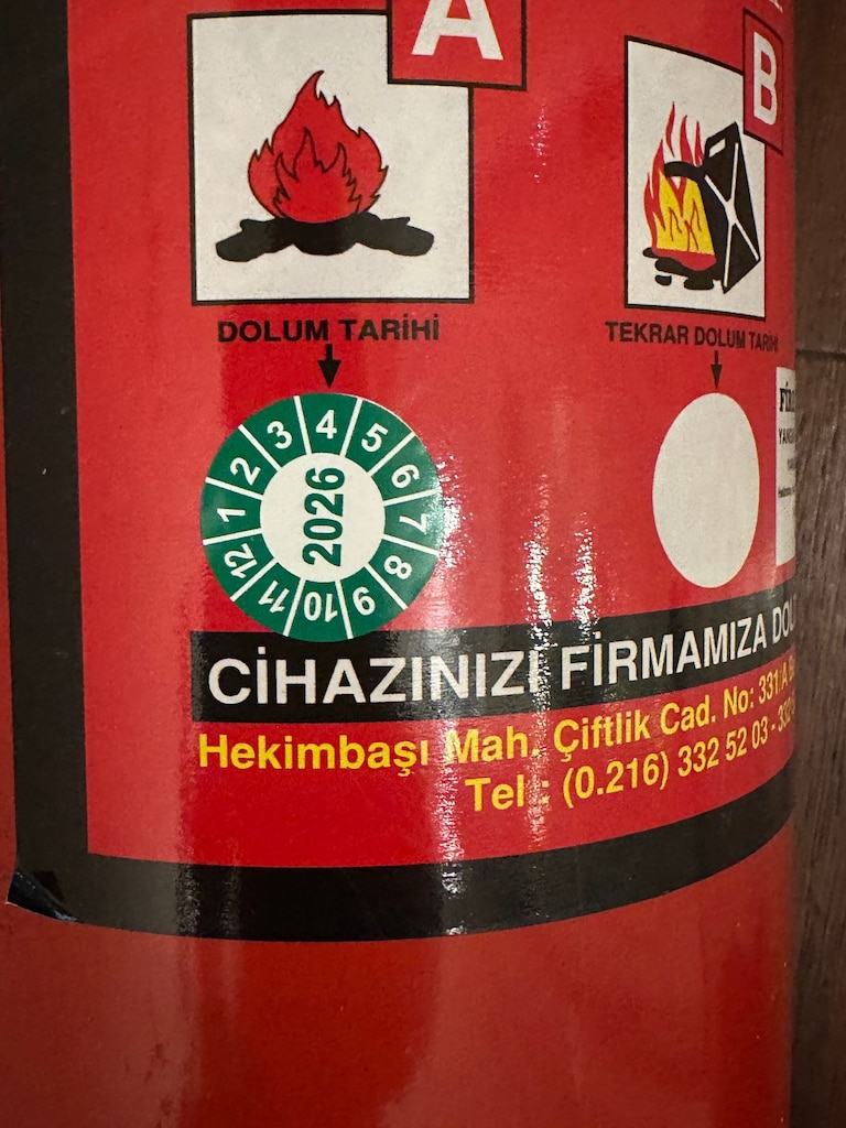 Yangın Söndürme Tüpü - 3