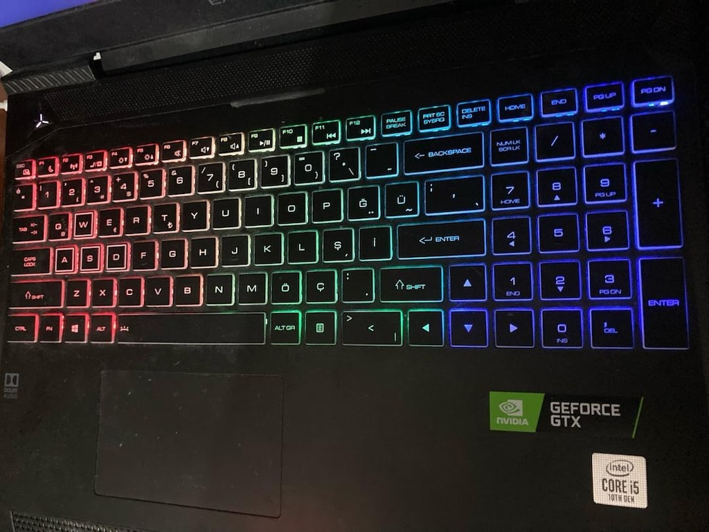Excalibur G770 Gaming Gtx1650 15 10300H 8Gb ram 250Gb ssd 250Gb hdd - 3