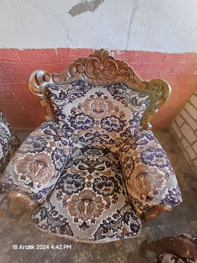 antika salon takımı oturma grubu - 5