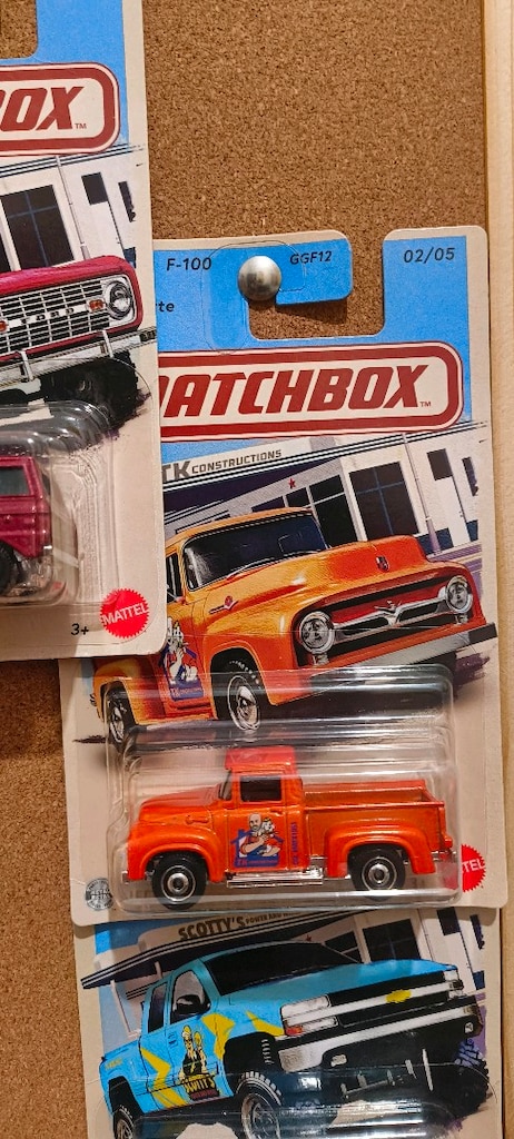 Matchbox GGF12 Trucks / Handy Services (Hizmet Araçları) 5'li Tam Set - 4