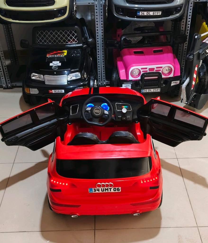 AnkaCar ÇOCUK OTO GALERİ (12+12 2 MOTOR )3 İLERİ KUMANDALI AKÜLÜ ARABA - 5