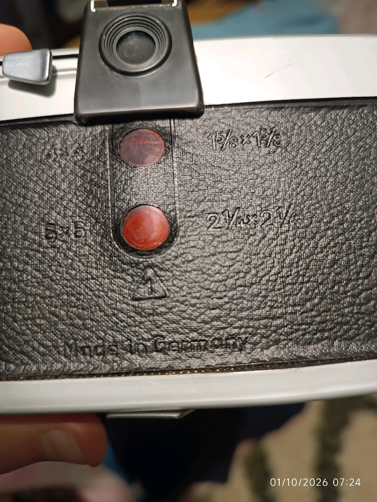 Vintage Certo Certina 120mm Orta Format Analog Kamera - Çalışıyor - 11