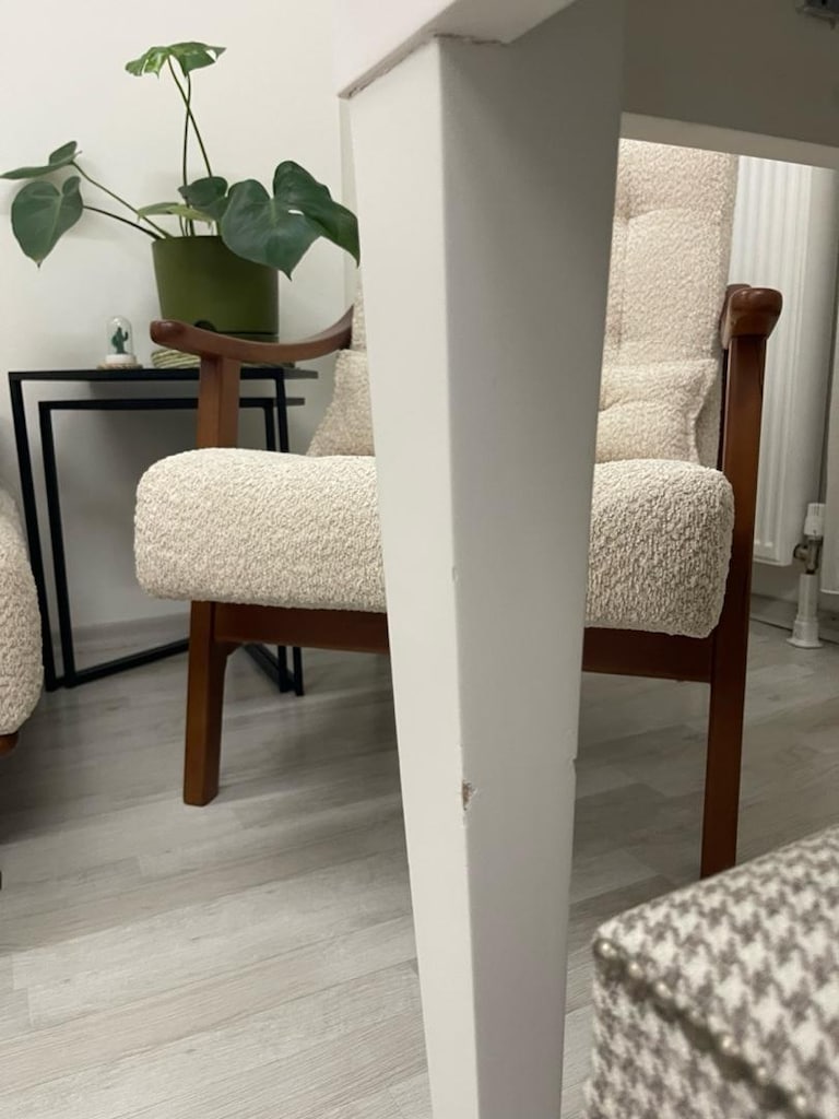 160x90 h:76 mdf lake yemek masası - 5