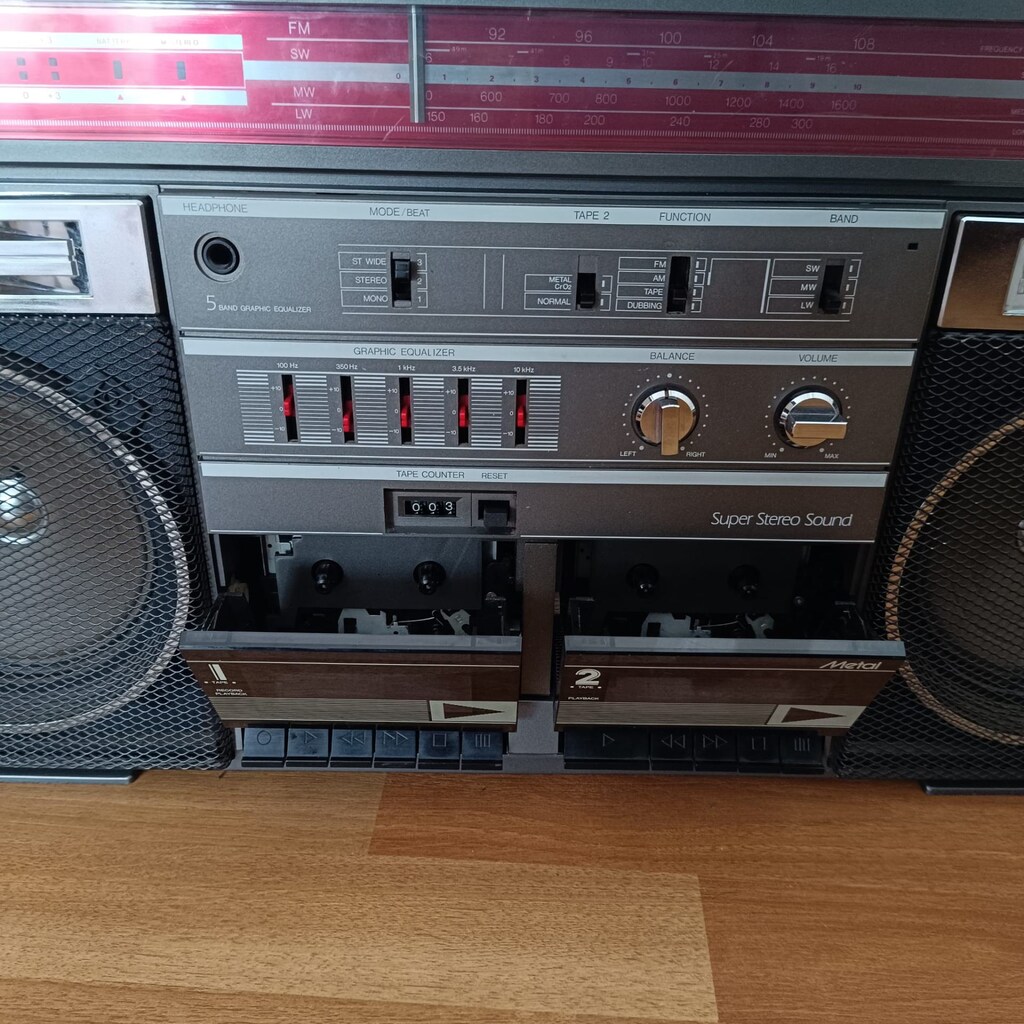 ORJ JAPON Kamosonic Dev Boy Boombox TEYP.ÜCRETSİZ KARGO.Dikimevi Mevki - 2