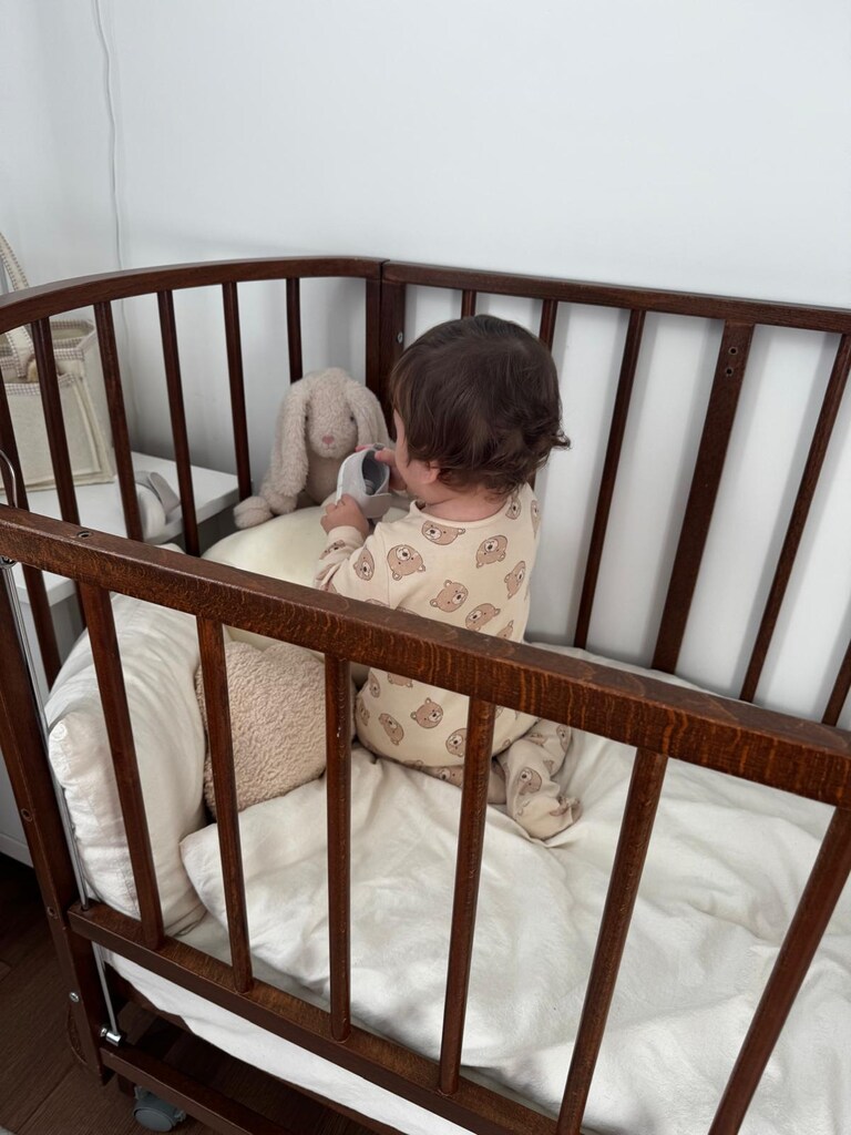 Bamgidoo PAPATYA 60x120 Kayın Ağacı Anne Yanı Beşik - 5