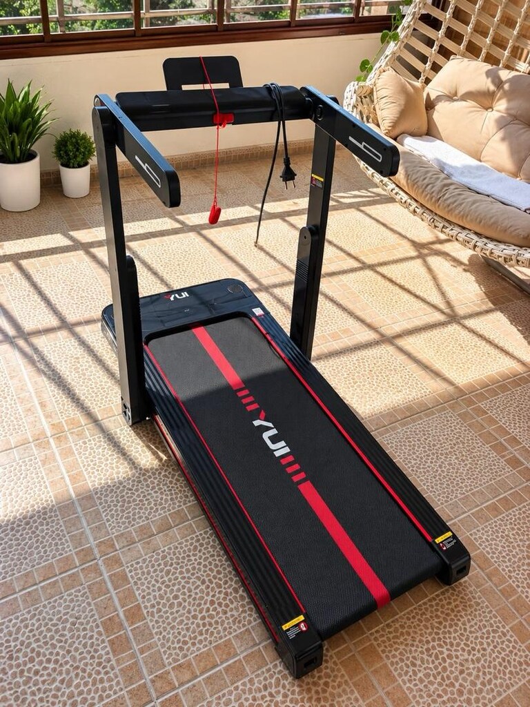 YUI X24 Pro Max 2.5 HP – 14 KM–120 KG – Katlanabilir Akıllı koşu Bandı - 7