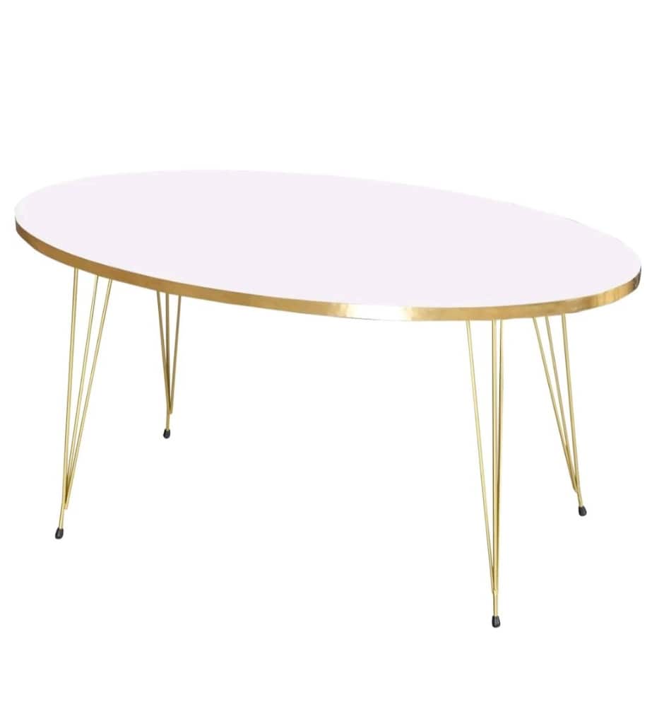Gold Beyaz Model 3 lü Zigon Sehpa ve Orta Sehpa - 6