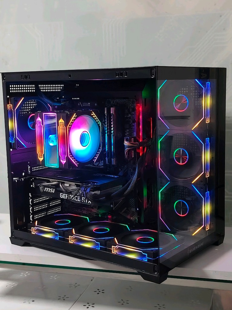 RTX 3070 RYZEN7 5700X 16GB RAM 1TBM2SSD 750W AKVARYUM KASA - 3